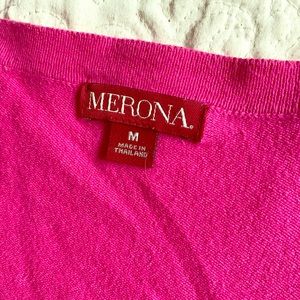 Hot pink spring sweater